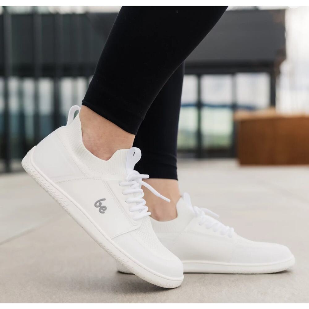 Belenka Barefoot Sneakers Swift All White Sz 40 US 7.5